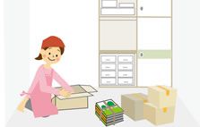 荷物をまとめる